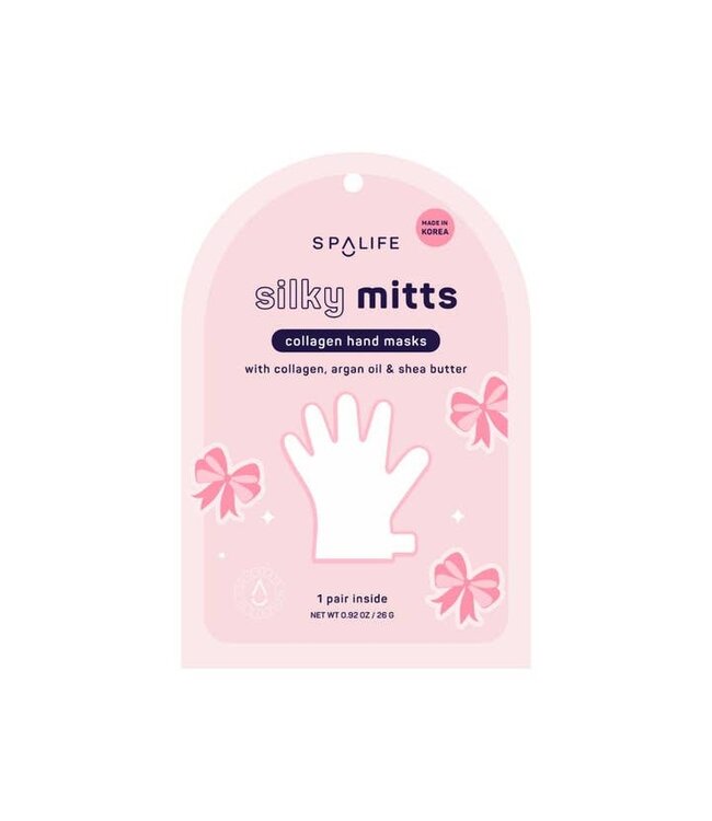 Christmas Holiday Silky Mitts Collagen Hand Gloves