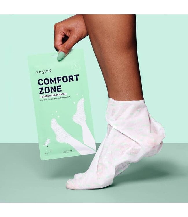 Comfort Zone Soothing Foot Mask with Shea Butter & Tea Tree