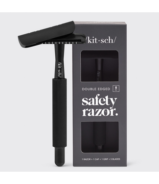 KITSCH Perfect Glide Safety Razor - Black
