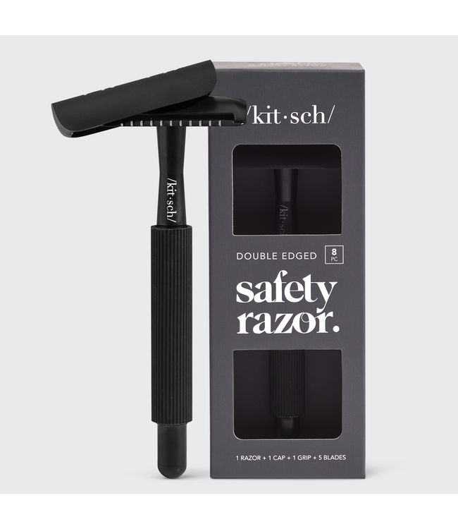 KITSCH Perfect Glide Safety Razor - Black