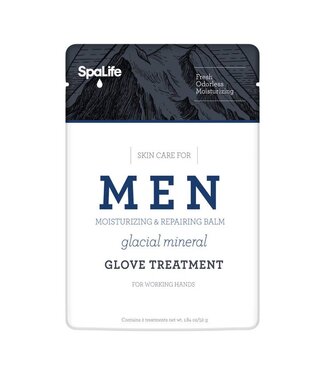 Men's Glacial Mineral Moisturizing Hand Glove