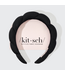 KITSCH Recycled Fabric Puffy Headband - Black