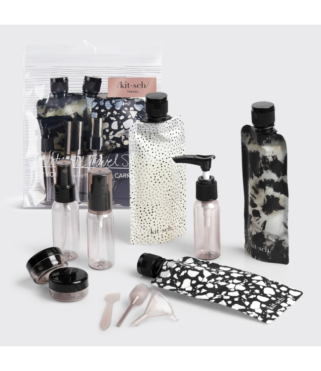 KITSCH Refillable Ultimate Travel 11pc Set