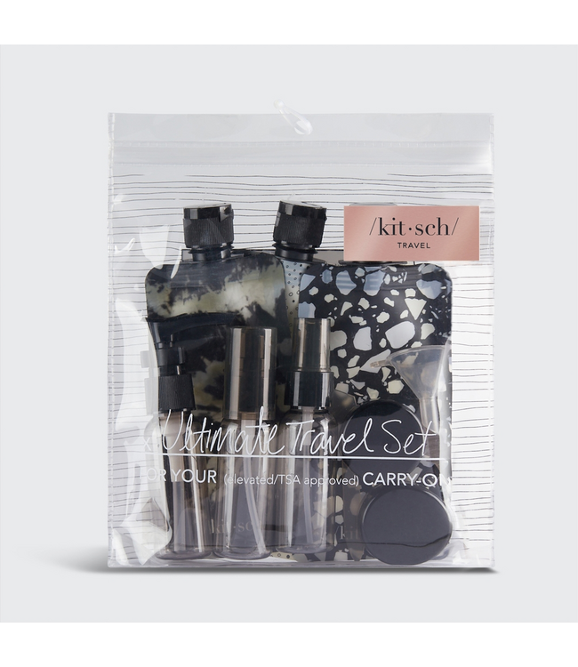 KITSCH Refillable Ultimate Travel 11pc Set