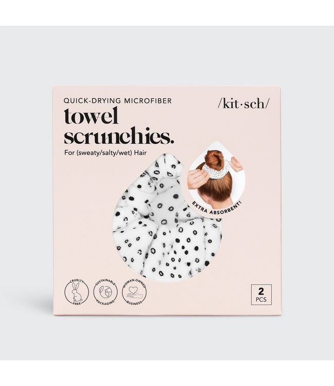 KITSCH Microfiber Towel Scrunchies