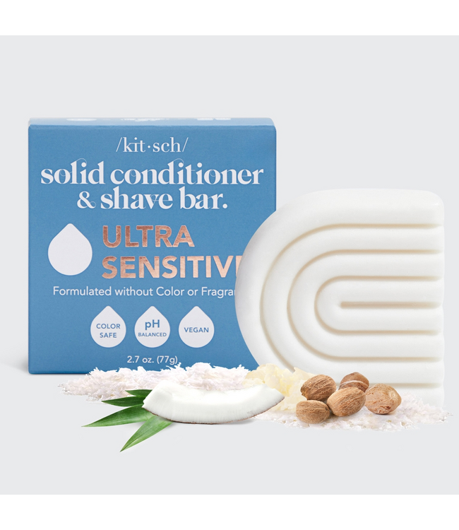 KITSCH Ultra Sensitive Conditioner & Shave Bar Fragrance-Free