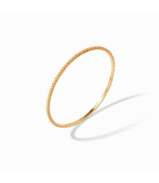 JULIE VOS Colette Bead Bangle Gold