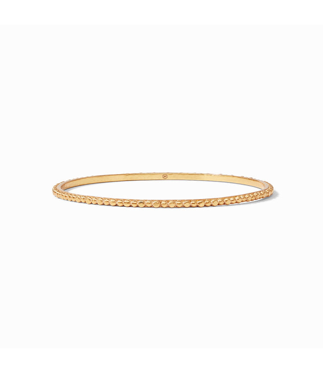 JULIE VOS Colette Bead Bangle Gold