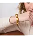 JULIE VOS Solara Demi Cuff Gold