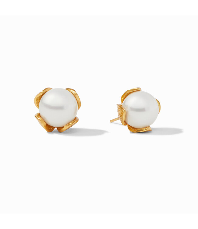 JULIE VOS Penelope Stud Pearl