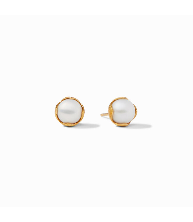 JULIE VOS Penelope Stud Pearl