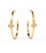 JULIE VOS Bee Hoop Gold Large