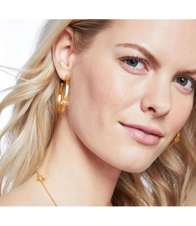 JULIE VOS Bee Hoop Gold Large