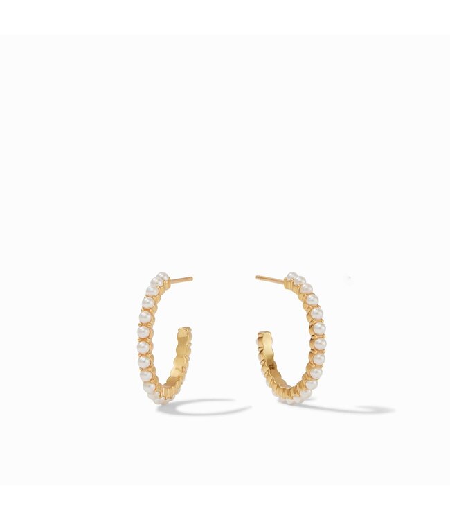 JULIE VOS Juliet Hoop Gold