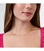 JULIE VOS Valencia Delicate Station Necklace Gold