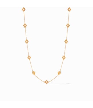 JULIE VOS Florentine Demi Delicate Station Necklace JULIE VOS Florentine Demi Delicate Station Necklace