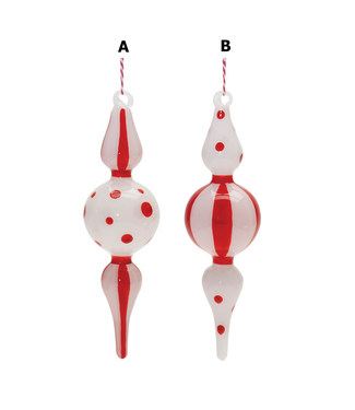 Drop Ornament Glass - Sold Individually