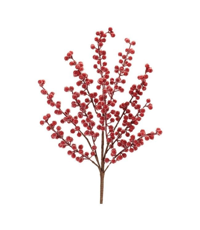 22.5"H Iced Berry Spray