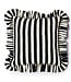 MACKENZIE CHILDS Courtly Stripe Ruffle Throw Pillow