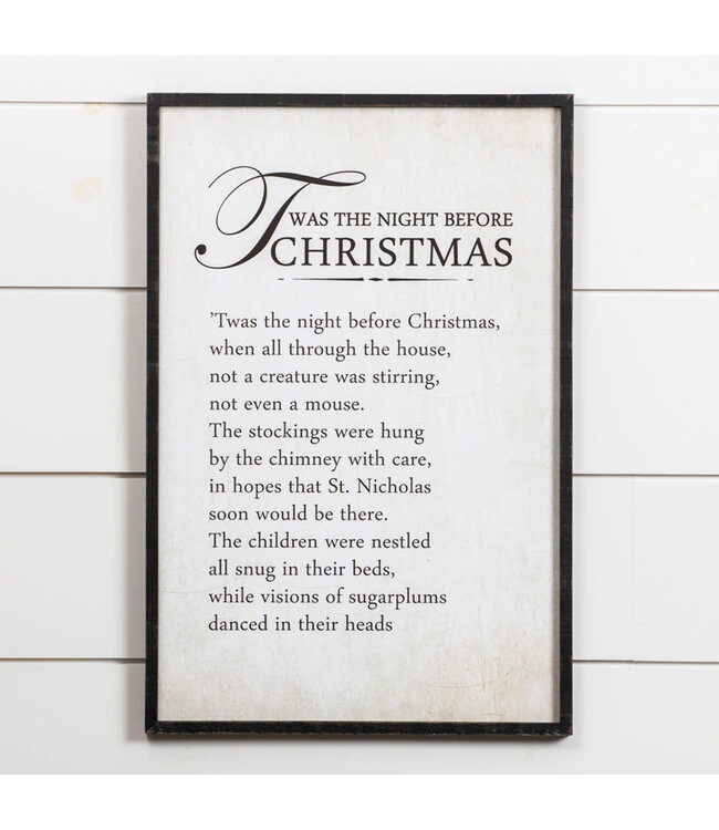 Twas the Night Sign
