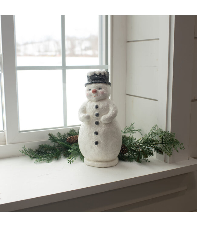 12" Red Nose Snowman