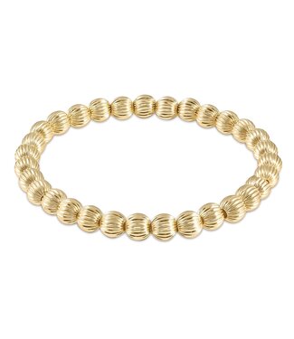 ENEWTON Dignity Gold 6mm Bead Bracelet