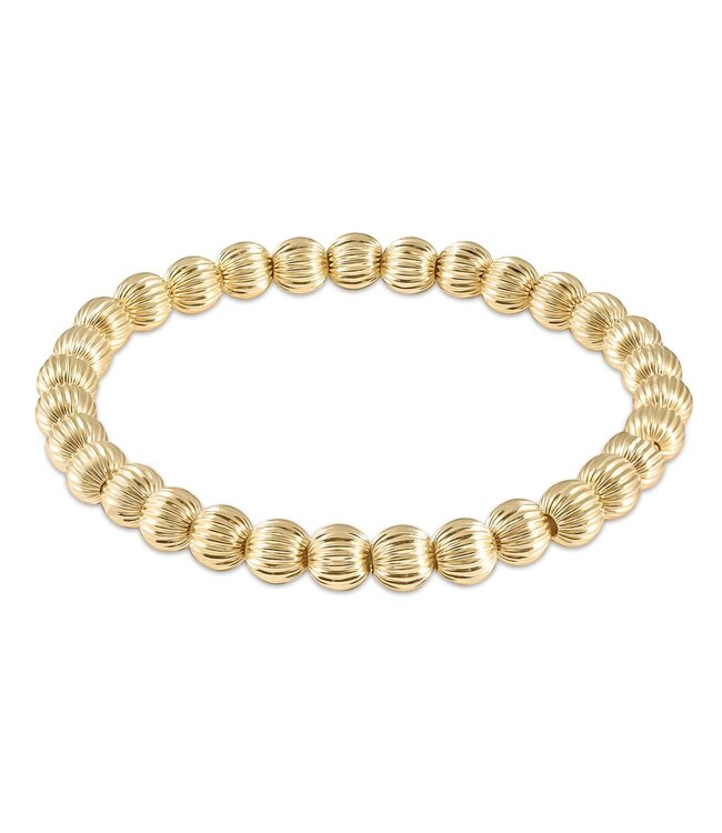 ENEWTON Dignity Gold 6mm Bead Bracelet