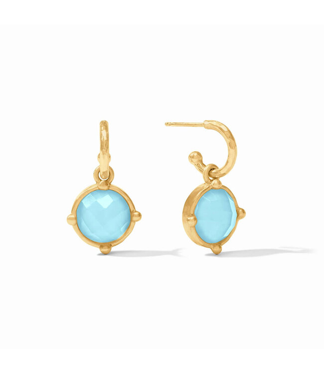 JULIE VOS Honeybee Hoop & Charm Earring