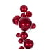 6' Red Ball Branch Garland