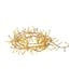 240-Light Classic White Fairy Twinkle LED Silver Wire Cluster Garland