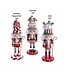 10" Hollywood Candy and Cake Hat Nutcracker - Sold Individually