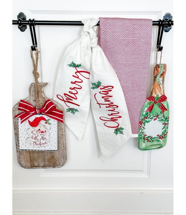 THE ROUND TOP COLLECTION Mini Beck's Holly Jolly Santa