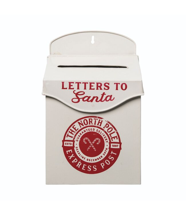 Metal Letters to Santa Mailbox