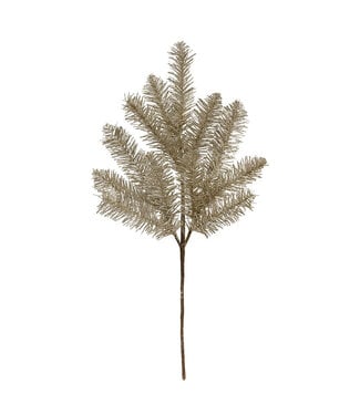 19" Glistening Platinum Pine Pick