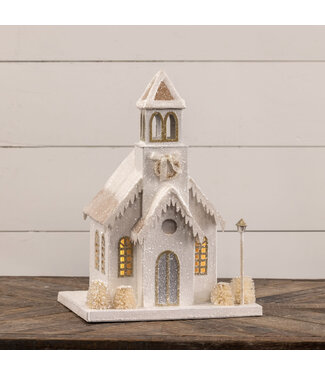 15.5" Light Up Church