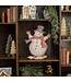18" Happy Snowman Metal Dummy Board