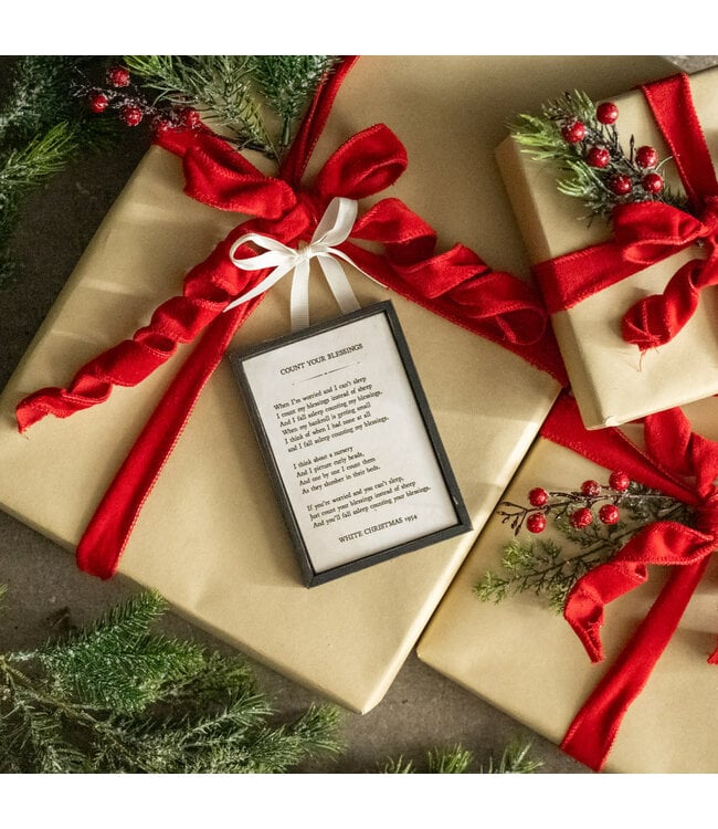 Count Your Blessings Ornament