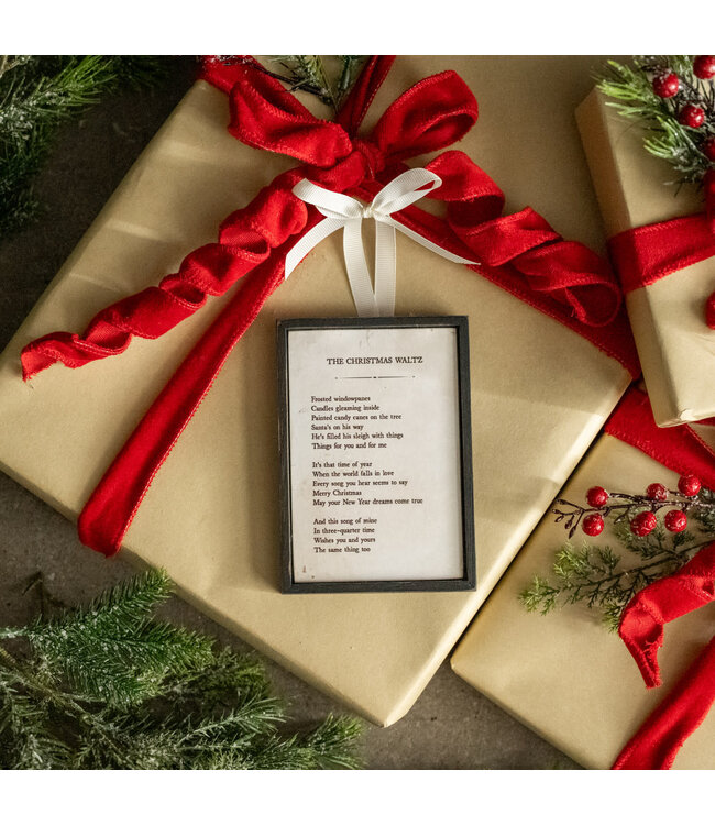 The Christmas Waltz Ornament