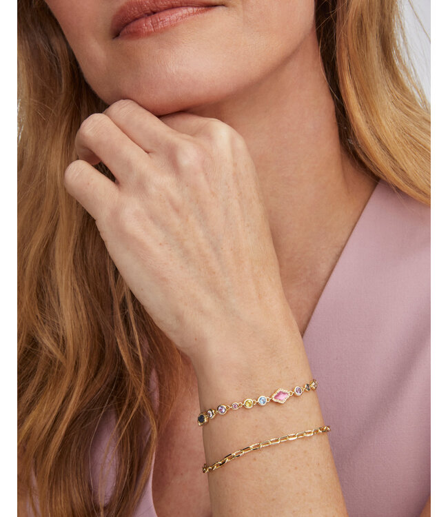 KENDRA SCOTT Mini Elisa Abbie Set of 2 Delicate Chain Bracelets