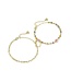 KENDRA SCOTT Mini Elisa Abbie Set of 2 Delicate Chain Bracelets
