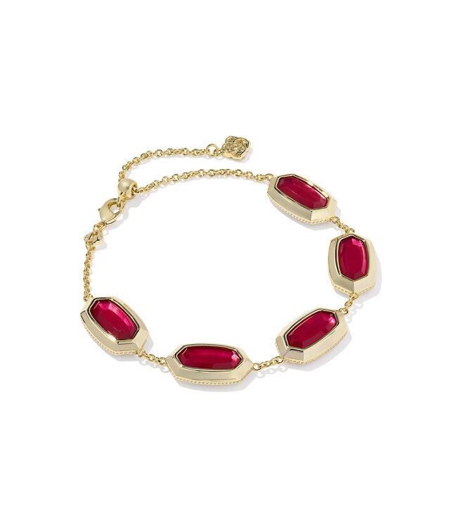 KENDRA SCOTT Elaina Bezel Delicate Chain Bracelet