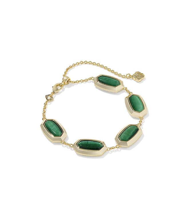 KENDRA SCOTT Elaina Bezel Delicate Chain Bracelet