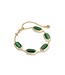 KENDRA SCOTT Elaina Bezel Delicate Chain Bracelet