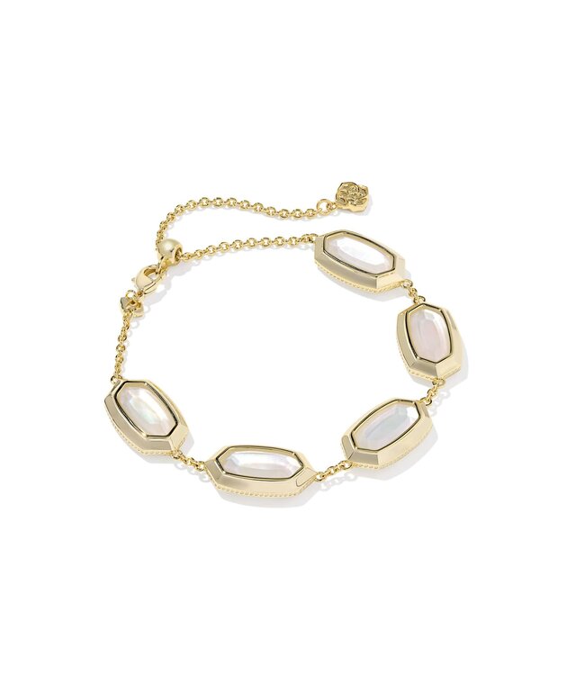 KENDRA SCOTT Elaina Bezel Delicate Chain Bracelet