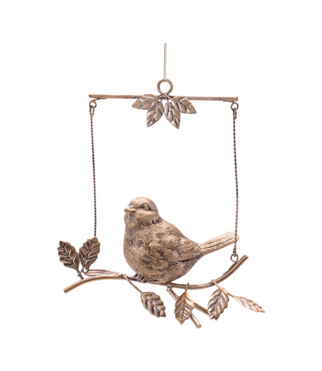 Bird on Branch Ornament