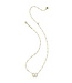 KENDRA SCOTT Haley Bow Short Pendant Necklace