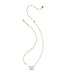 KENDRA SCOTT Haley Bow Short Pendant Necklace