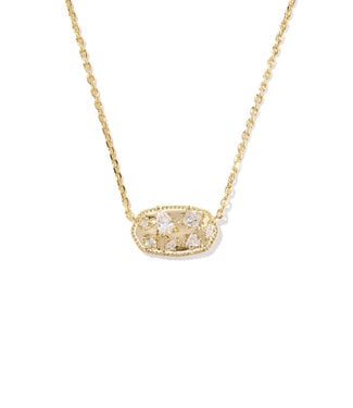KENDRA SCOTT Holland Crystal Short Pendant Necklace