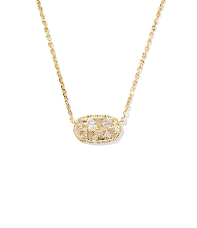 KENDRA SCOTT Holland Crystal Short Pendant Necklace