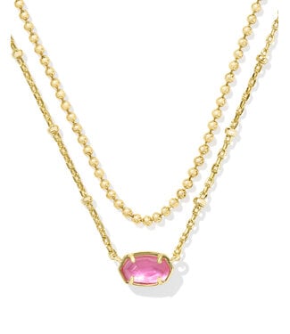 KENDRA SCOTT Emilie Multi Strand Necklace - Gold Azalea Illusion